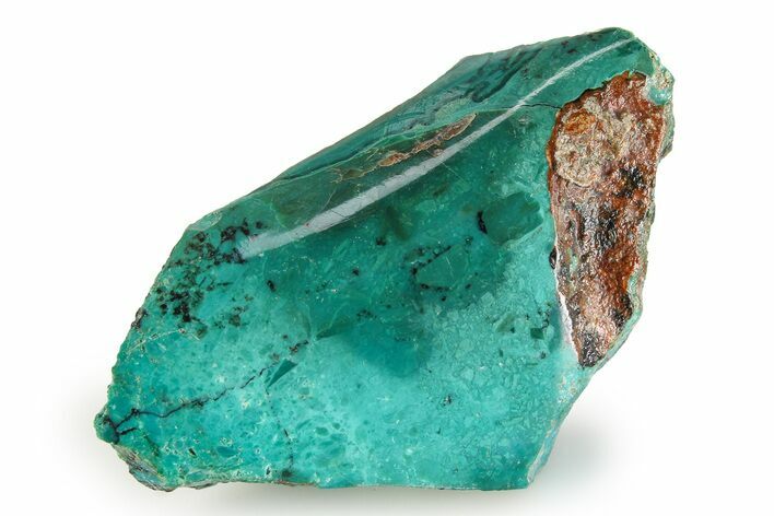 Polished Atacama Blue Opal (Chrysocolla & Opal) - Chile #352132